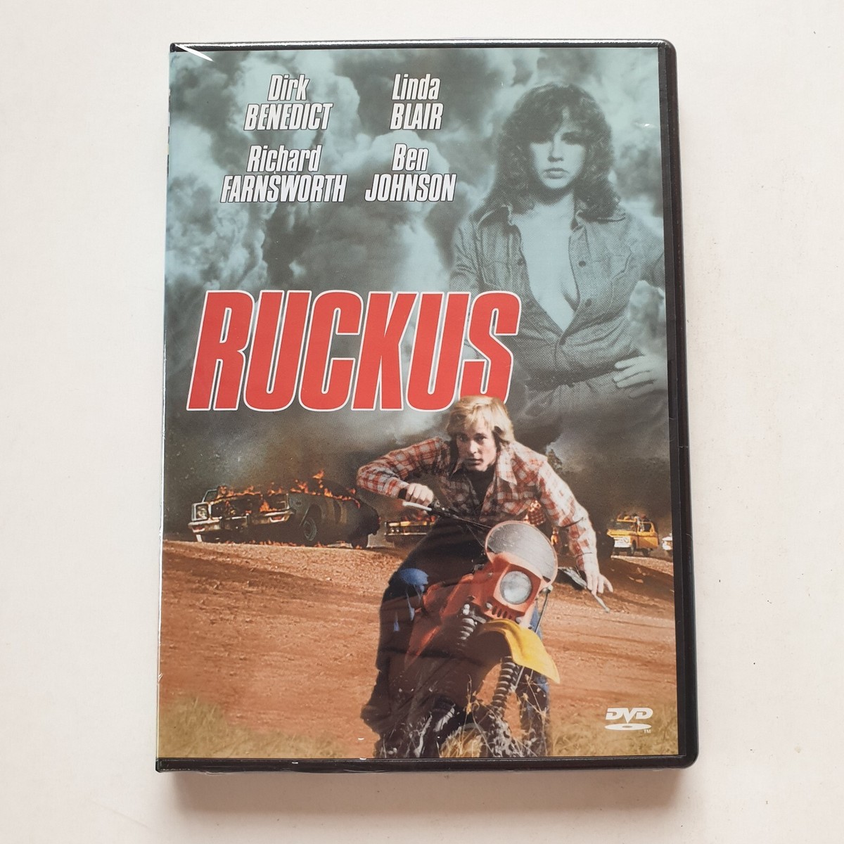 Ruckus (DVD, 1980) Region 1 (Linda Blair, Dirk Benedict (In Madoc