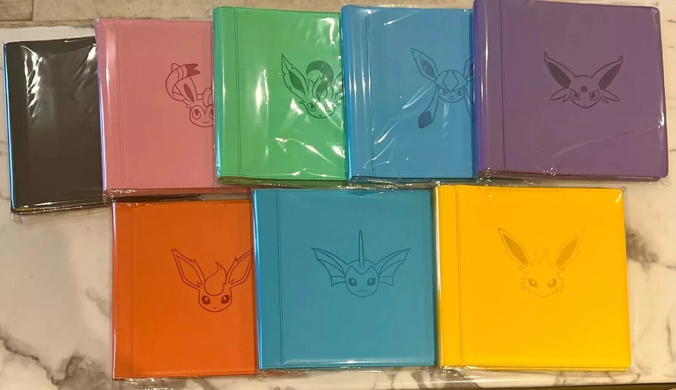 Pokemon Umbreon Eevee GX Advanced Theme 480 Slots Card Sealed Binder Sleeve - Bild 1 von 1