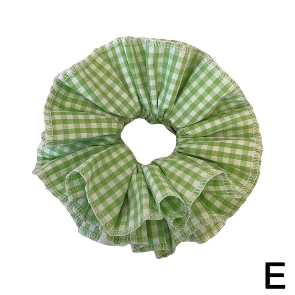 Large Scrunchies Elastic Lace Cotton Hair Tie Ponytail Accessory Hot U3