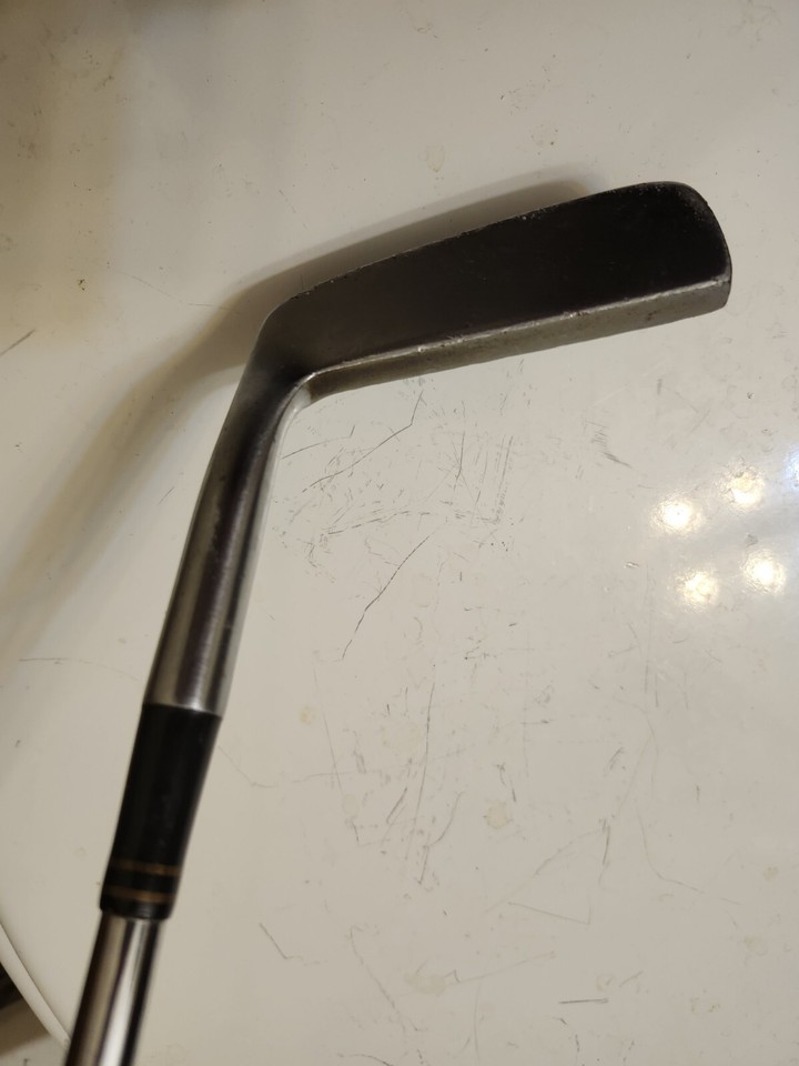Putter Hickory Willie Park Style Offset - Restauré - Club De Golf Vintage USA