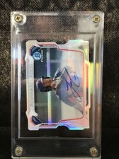 2014 BOWMAN CHROME  Francisco Lindor RC  DIE CUT AUTO #7/10    METS  MVP