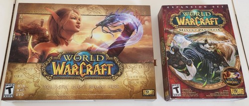 NEW-SEALED* World of Warcraft Battle (PC) + Mist of Pandaria Expansion (PC)