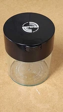 Coffeevac - BLACK - Airtight Coffee Vacuum Storage - Tightvac Container (1/2lb)