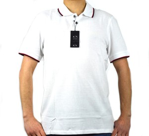 polo armani bianca