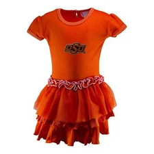 Oklahoma State Pin Dot Tutu Dress