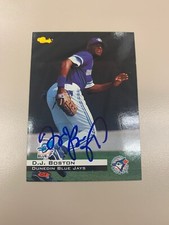 1994 Classic Card #9 DJ Boston Signed Autograph AUTO Toronto Blue Jays