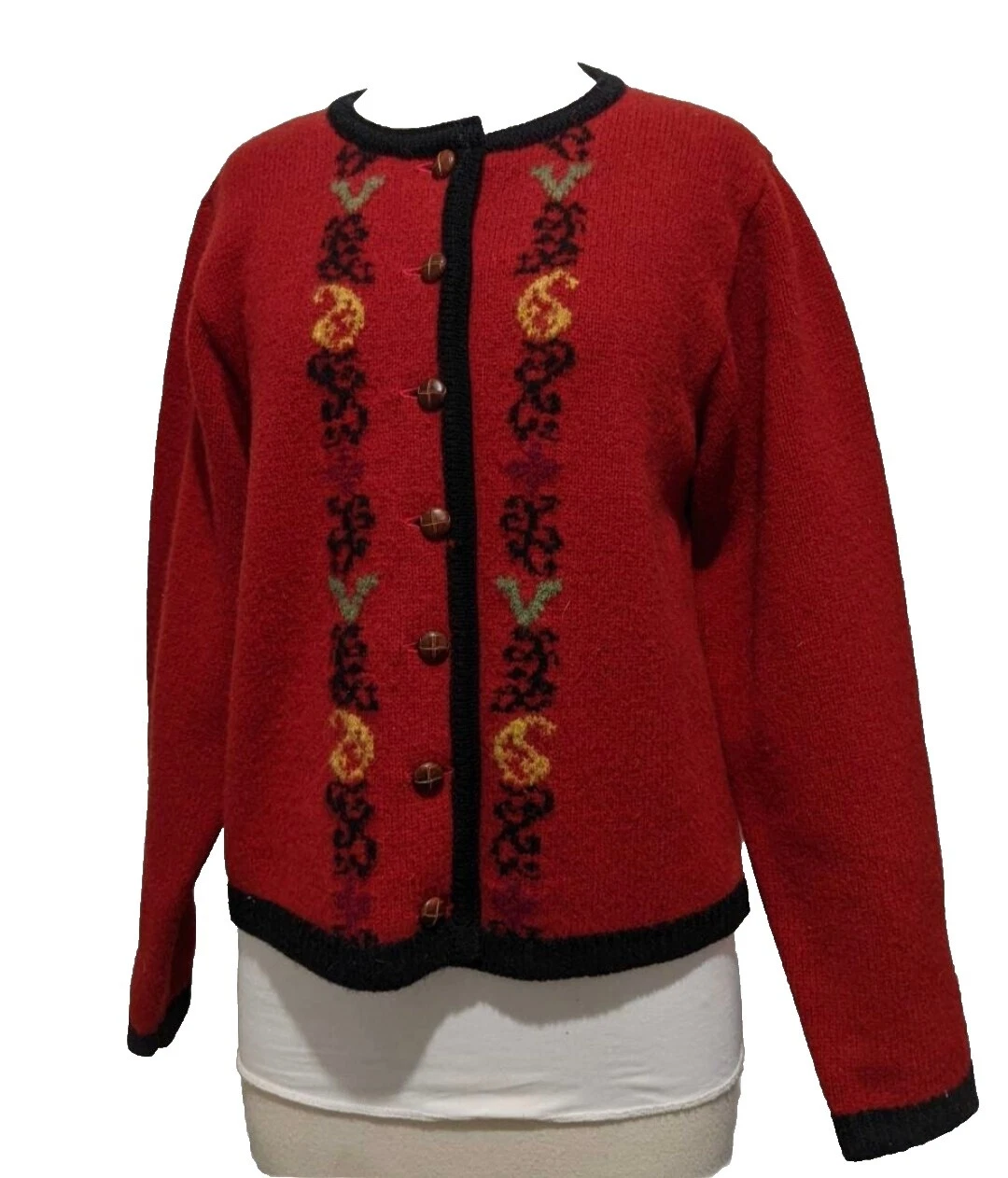 Suéteres vintage de cuero para mujeres