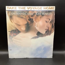 Titanic Cardboard Display Original Rare 20” X 17” Take The Voyage Home