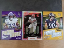 TJ Watt & Dalvin Cook Power House/ Nick Chubb Franchise Favorites Lot Of 3