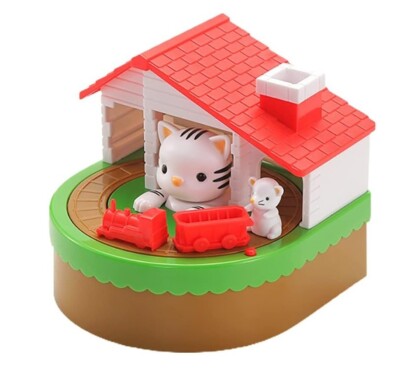My Cute Cat & Mouse Electronic Coin Piggy Bank Eats & Saves Money Box with Sound