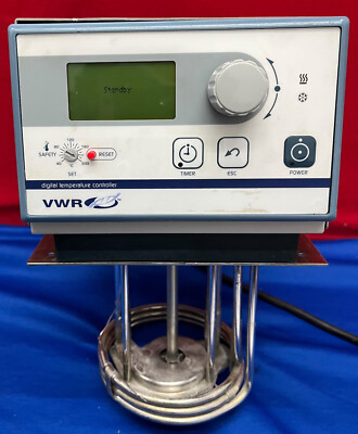 VWR 1166D DIGITAL TEMPERATURE CONTROLLER HEATED RECIRCULATING ...