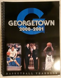2000-01 GEORGETOWN HOYAS MEN'S BASKETBALL MEDIA GUIDE - ALONZO MOURNING
