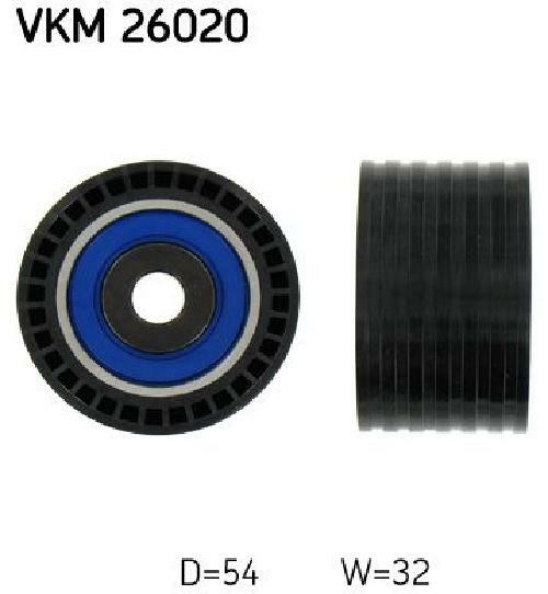 Original SKF Umlenk-/FüHrungsrolle Zahnriemen VKM 26020 FüR Dacia Lada Nissan-image