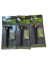 3 Assured For Men Traditional Classic Double Edge Safety Shaving Razor 15 Blades