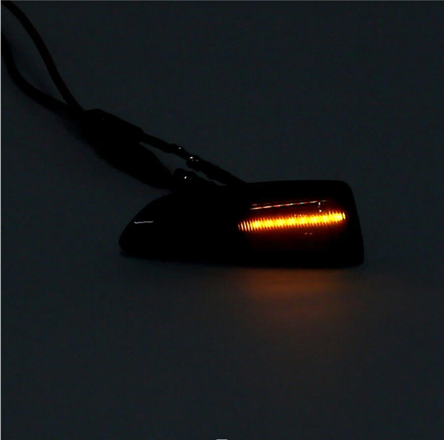 Per Opel Crossland X Astra J K Insignia B coppia frecce laterali nere - Immagine 4 di 4