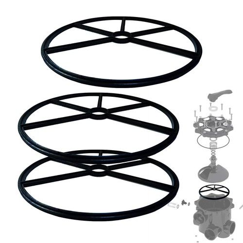 3pcs Gasket Replacement for, Pool Multiport Filter Valve Spider Gasket - Picture 4 of 9