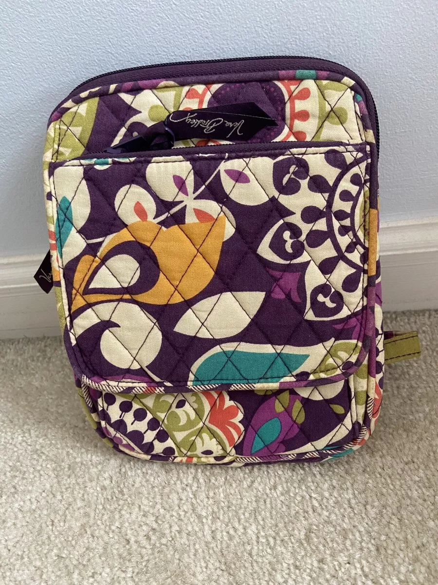 VERA BRADLEY PLUM CRAZY DESIGN CROSS BODY BAG (PRE-OWNED GOOD CONDITION!) |  eBay