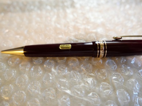 MONTBLANC MEISTERSTUCK LEGRAND BURGUNDY BORDEAUX MECHANICAL PENCIL - Picture 4 of 9