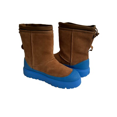 UGG Classic Short Leather Men Boots Color Chestnut Size  US10 /EU 43 s-l400.jpg main image 2