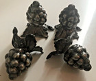 GRAPE SHAPE SILVER PLATED SALT PEPPER SHAKER W.B. CO. 1351 COPY R. set of 4 — photo 6