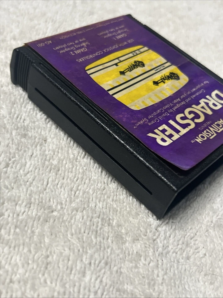 Dragster (Atari 2600 1980) Activision Game Cartridge untested - Image 3 of 4