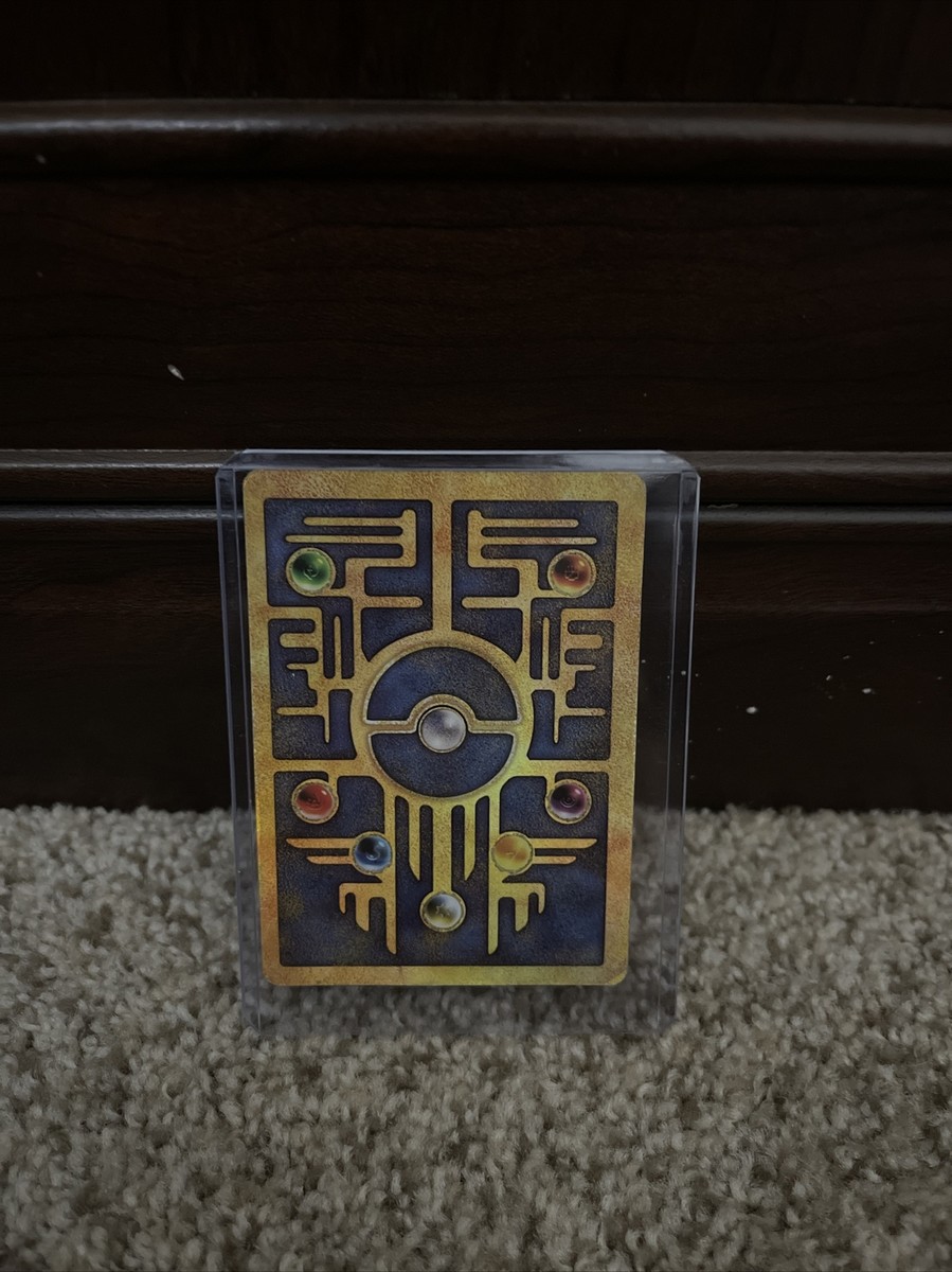 rare egyptian mew pokemon card scratching or scuffing Pokemon Ancient Mew Movie Promo