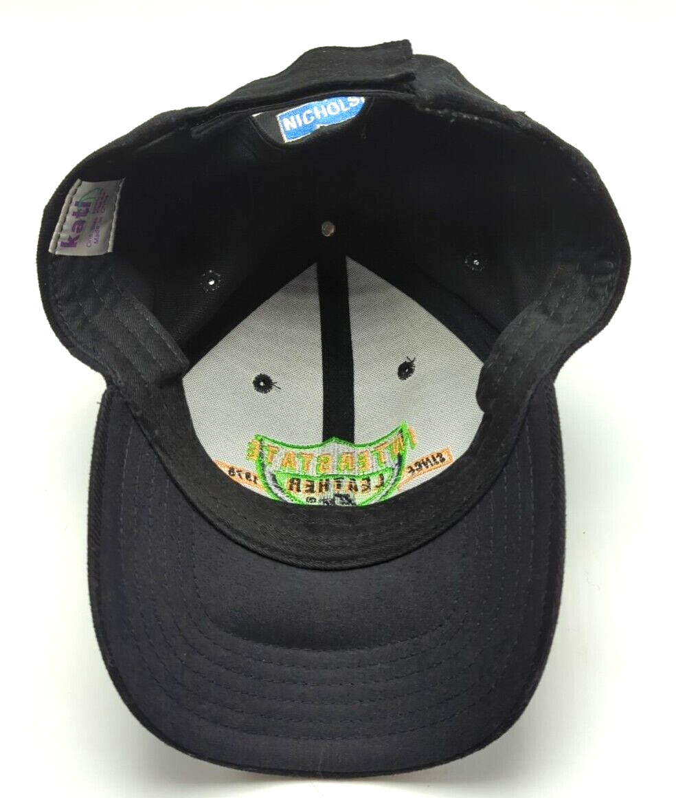 INTERSTATE LEATHER hat black adjustable cap - image 5