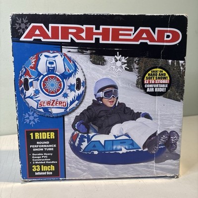 Brand New Airhead Subzero 33  Round Performance Snow Tube Kids Sledding  