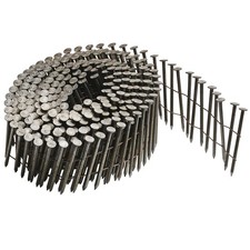 Bostitch 1-3/4 in. L X 11 Ga. Angled Coil Stainless Steel Siding Nails 15 deg 3,