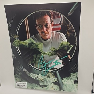 Bryan Cranston Breaking Bad Signed Photo Authentication Pros Cert #987576