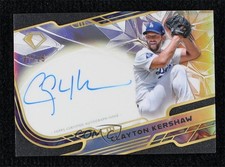 2025 Topps Diamond Icons Iconic Chrome 1/25 Clayton Kershaw #ACC-CK Auto tw0