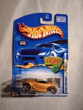 Hot Wheels 2002 First Editions 37/42 Hyundai Spyder Concept #049 Gold 52912