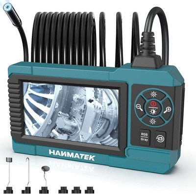 Endoskopkamera mit CMOS-Sensor, 2,07 Mp Auflösung, Integrierter Blitz, Hanmatek