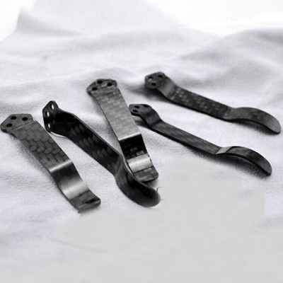 Carbonfaser Tasche Zurück Clip für Spyderco Paramilitary 2 Para 3 Manix 2 XL