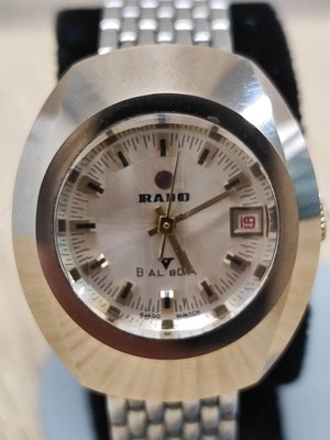 RADO BALBOA Automatic Watch Silver Working, but time cannot be 