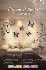 Sticker Decal Cutting Design Set-Decal and Sticker Cutting Design