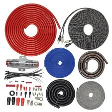 ECK4v2, 4 Gauge Amp Kit - Complete Amplifier Install Wiring - 2500W
