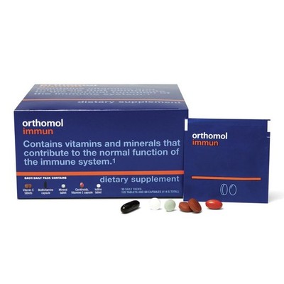 Orthomol Immun Immune Support Tablets & Capsules 30 Day Supply