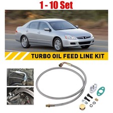 1-10 Turbo Oil Feed Line Kit Stainless Steel For T3 T4 T60 T61 T70 41