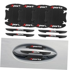 8PCS Car Door Protector, Sports Car Door Handle Scratch Protector, Door Handle