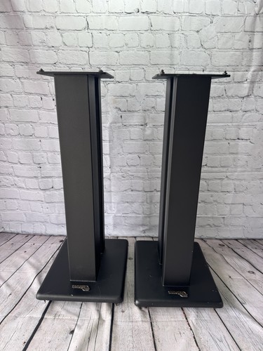 Target Black Floor Home Audio Speaker Stands Pair CAB MIS MAT HB60/2