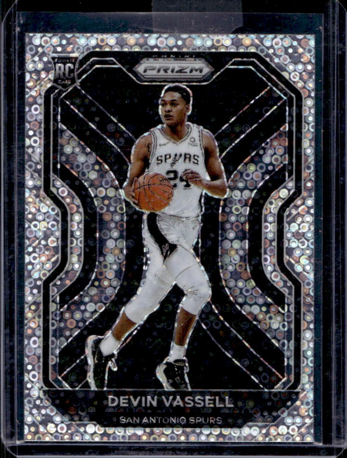 2020-21 Prizm Devin Vassell RC Fast Break Prizm #252 Spurs