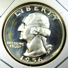 1956 ** Proof Washington Quarter ** CAMEO ** GEM **