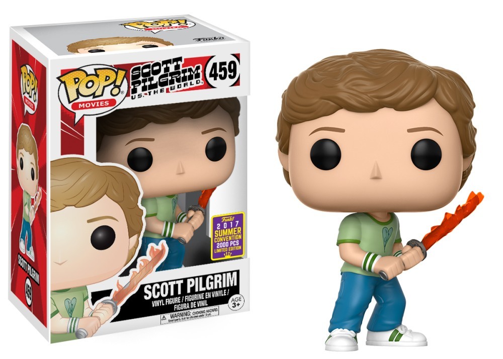 Funko Pop! Movies Scott Pilgrim With Sword Of Destiny #459 Funko Exclusive