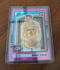 2024-25 Donruss Dalton Knecht Optic PINK HYPER PRIZM Rated Rookie 