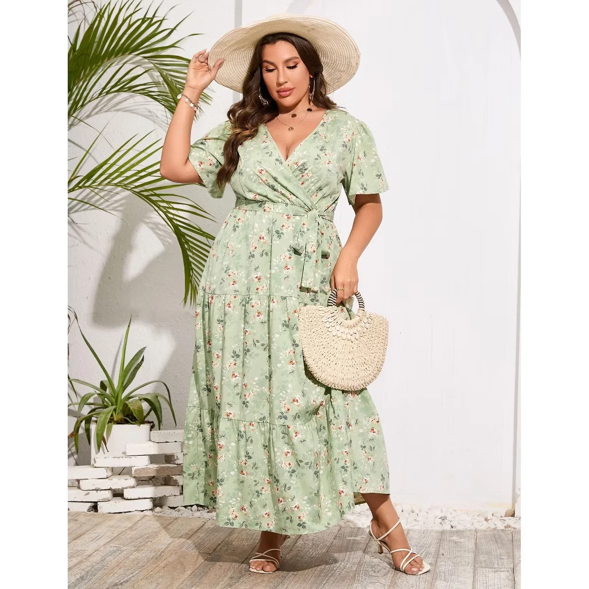 slim fit dress slacks Sydneys Closet SC7420 Velvet Sequins Plus Sized Formal Dress Strapless Sweetheart Neckline Basque Waistline 22 / Cotton Candy