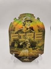2022 Topps Fire - En Fuego Juan Soto #EF-2 Gold Minted