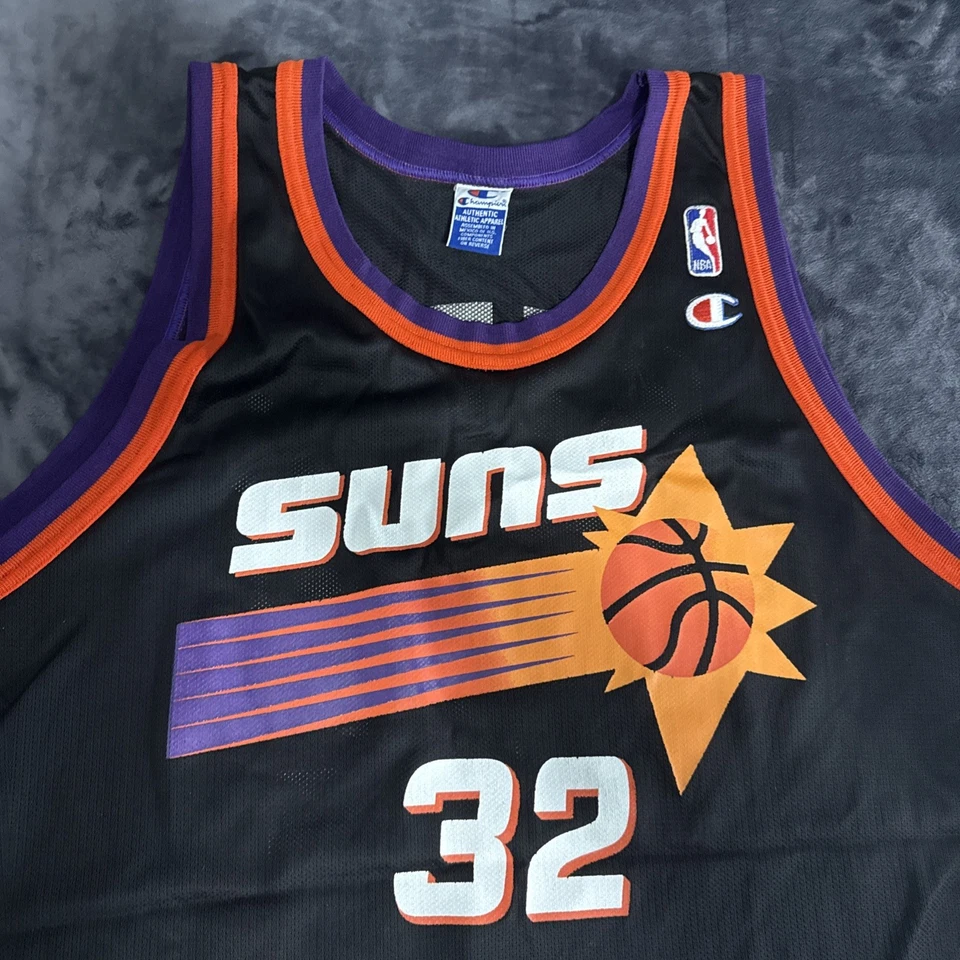 Camiseta deportiva de los 90 Phoenix Suns NBA Charles Barkley #34 campeón vintage para hombre talla 52 Foto 4 de 4