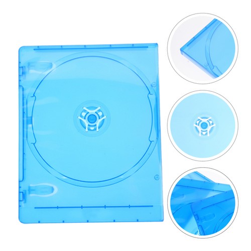 10 Pcs CD-Hülle Reisen Durchsichtige DVD-Verpackungsboxen -Speichergehäuse - Afbeelding 3 van 12