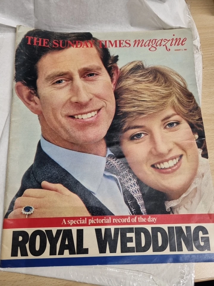 SUNDAY TIMES MAGAZINE 2 AUG 1981 . ROYAL WEDDING PRINCESS DIANA PRINCE CHARLES - Image 3 of 4